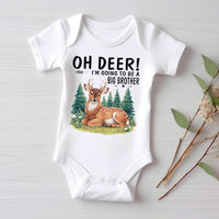 Oh Deer I’m Going to Be a Big Brother Baby Sweatshirt