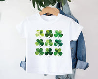 St. Patrick's Day Shamrock Baby Shirt, Newborn St. Paddys Outfit