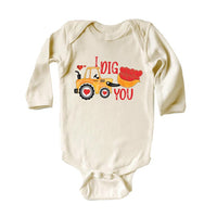 Valentine’s Day Baby Shirt, I Dig You Valentine Gift