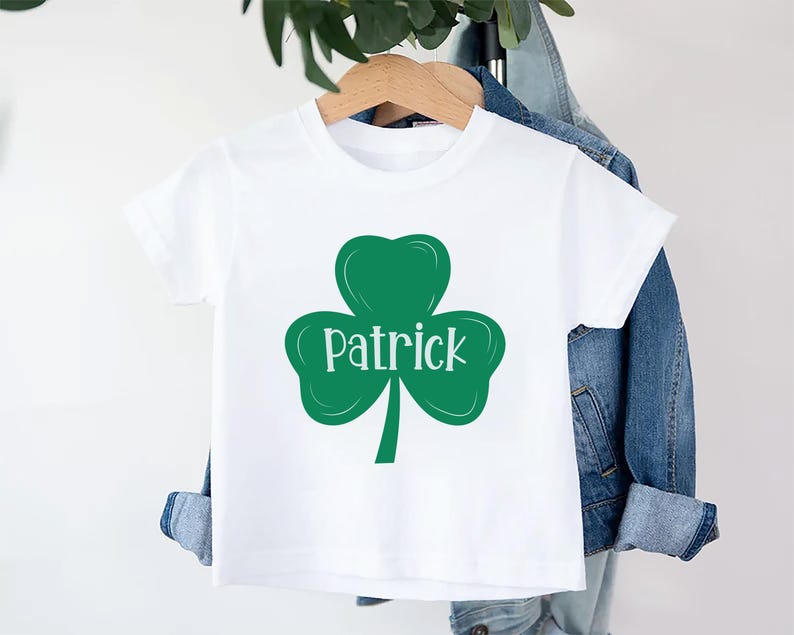 Personalized St. Patrick's Day Baby Shirt, Festive Holiday Gift