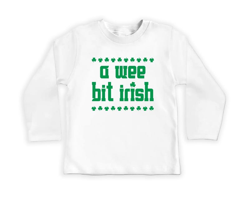 St Patrick's Day Baby Shirt, Festive Irish Clothing