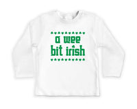 St Patrick's Day Baby Shirt, Festive Irish Clothing