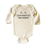 My Siblings Have Whiskers Baby Bodysuit