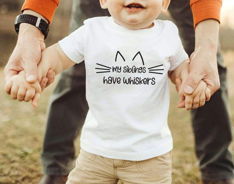 My Siblings Have Whiskers Baby Bodysuit