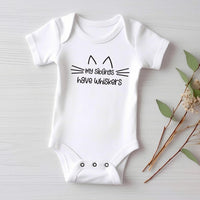 My Siblings Have Whiskers Baby Bodysuit