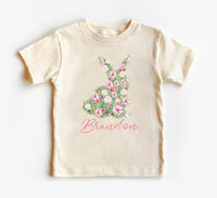 Personalized Girls Easter Baby Sweatshirt, Spring Outfit for Girls