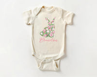 Personalized Girls Easter Baby Sweatshirt, Spring Outfit for Girls