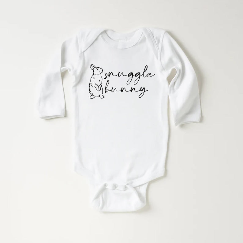 Snuggle Bunny Baby Sweatshirt, Sweet Easter Outfit