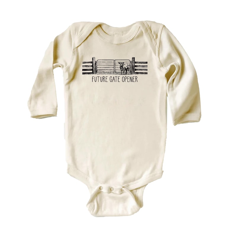 Future Gate Opener Baby Shirt, Cute Country Baby Outfit