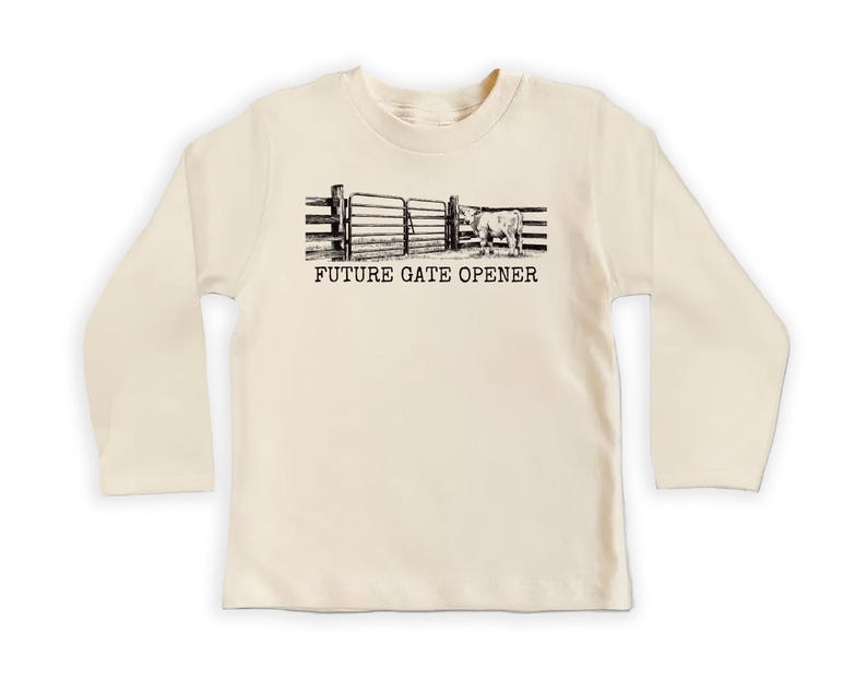 Future Gate Opener Baby Shirt, Cute Country Baby Outfit