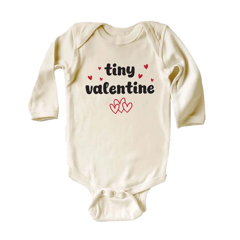 Tiny Valentine Baby Sweatshirt, Adorable Valentine's Outfit for Boys and Girls