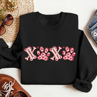 XOXO Paw Sweatshirt, Dog Valentine Day Sweatshirt