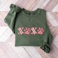 XOXO Paw Sweatshirt, Dog Valentine Day Sweatshirt