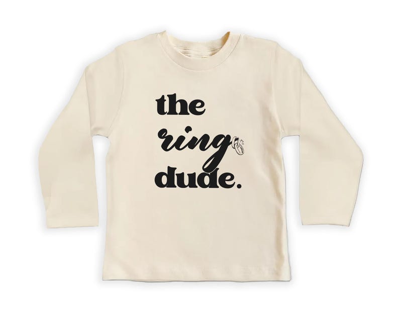 The Ring Dude Baby Shirt, Bridal Party Outfit