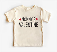 Mommy's Valentine Baby Sweatshirt, Adorable Valentine's Outfit for Boys and Girls