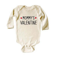 Mommy's Valentine Baby Bodysuit, Adorable Valentine's Outfit for Boys and Girls