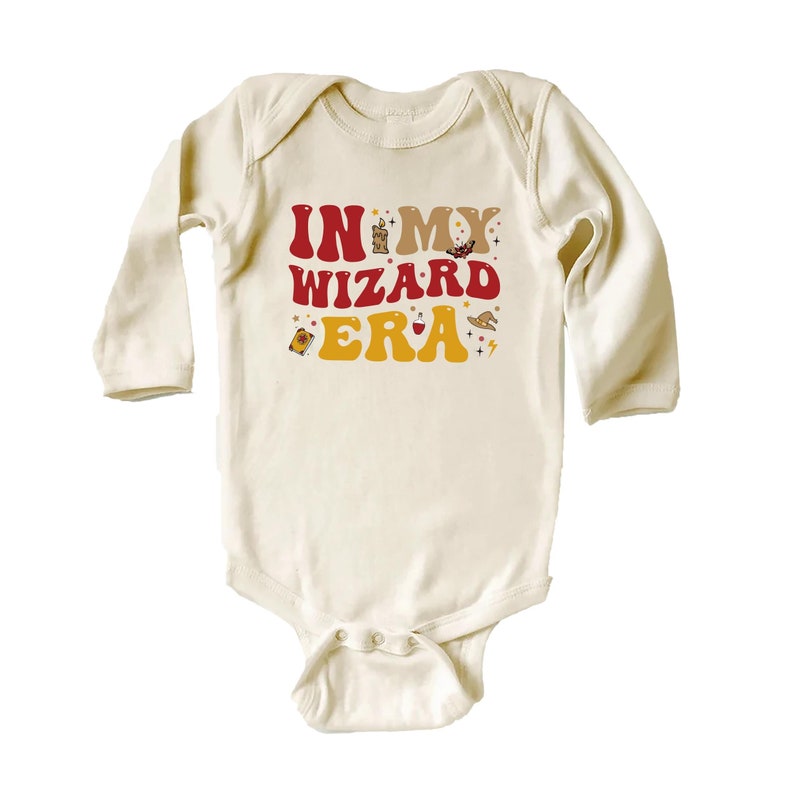 In My Wizard Era Baby Bodysuit, Magical Kid's Outfit