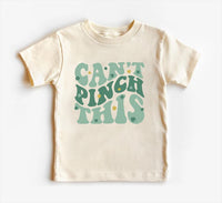 Can't Pinch This Baby Shirt, Cute St. Paddy's Day Kids Outfit