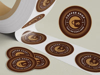 1000 Labels on Roll, Premium Gloss Waterproof Labels