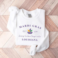 Mardi Gras Sweatshirt, Mardi Gras Party Gift