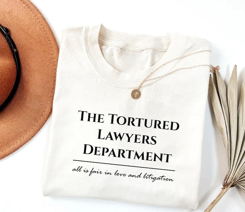 Tortured Lawyers Department Short Sleeve T-Shirt