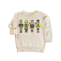 Nutcracker Mardi Gras Baby Shirt, Adorable Mardi Gras Kids Outfit Celebrations