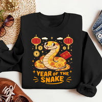 Year of the Snake Sweatshirt, 2025 Chinese New Year Sweatshirt