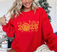 Year of the Snake Sweatshirt, 2025 Chinese New Year Sweatshirt