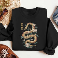 Year of the Snake Sweatshirt, 2025 Chinese New Year Sweatshirt