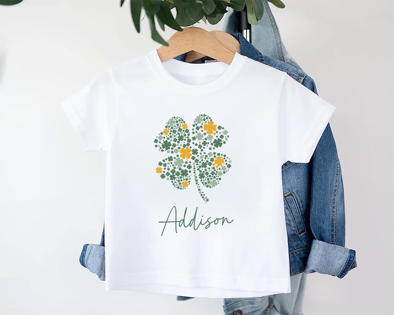 Personalized St Patrick's Day Baby Sweatshirt, Adorable Irish Outfit