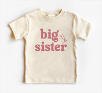 Big Sister Baby Shirt, Adorable Big Sister Gift for Girls, Pregnancy Announcement Pullover