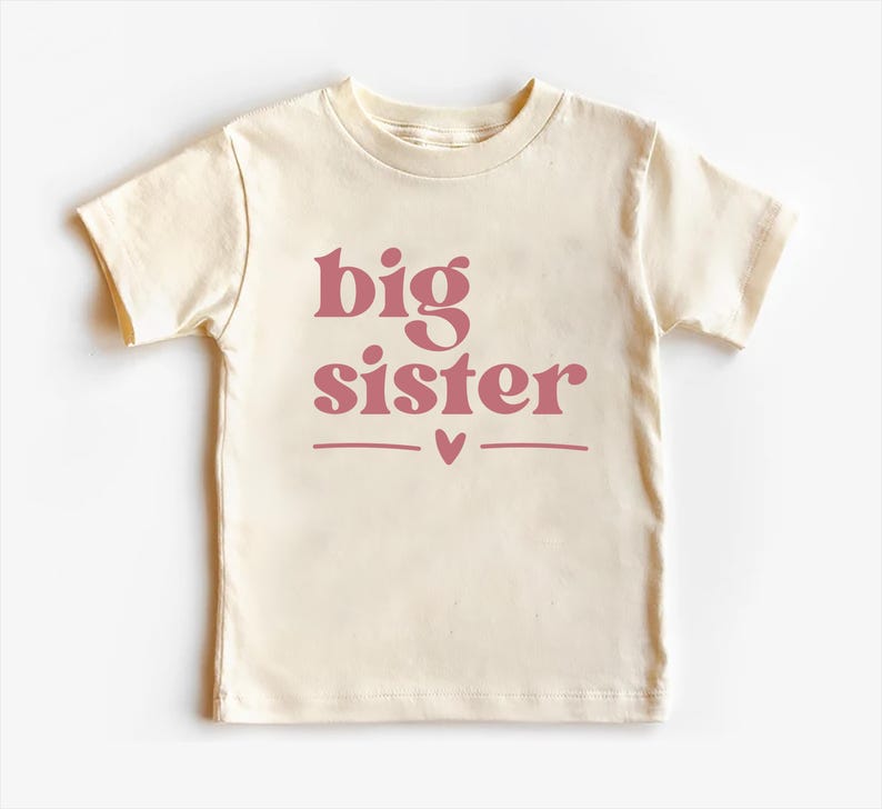 Big Sister Baby Sweatshirt, Adorable Big Sister Gift for Girls, Pregnancy Announcement Pullover