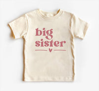 Big Sister Baby Sweatshirt, Adorable Big Sister Gift for Girls, Pregnancy Announcement Pullover