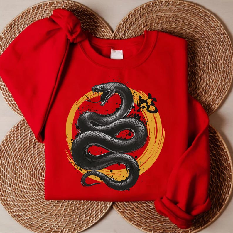 Year of the Snake Sweatshirt, 2025 Chinese New Year Sweatshirt