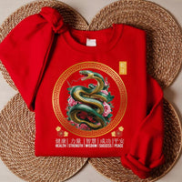 Year of the Snake Sweatshirt, 2025 Chinese New Year Sweatshirt