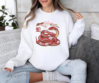 Year of the Snake Sweatshirt, 2025 Chinese New Year Sweatshirt