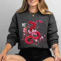 Year of the Snake Sweatshirt, 2025 Chinese New Year Sweatshirt