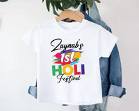 My 1st Holi Baby Sweatshirt, Holi Hai Festival Outfit