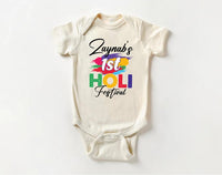 My 1st Holi Baby Sweatshirt, Holi Hai Festival Outfit