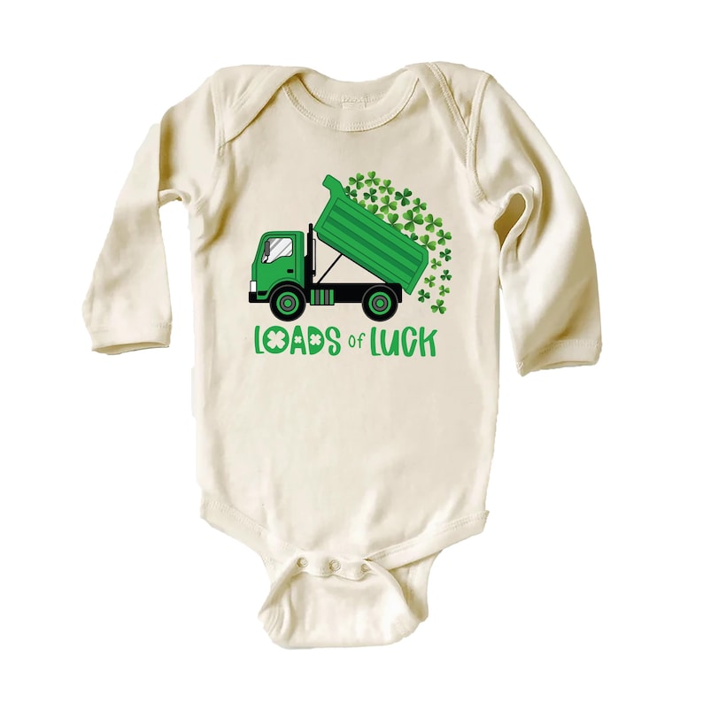 Loads of Luck Baby Shirt, Irish Holiday Gift