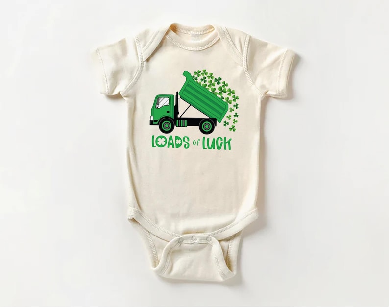 Loads of Luck Baby Shirt, Irish Holiday Gift