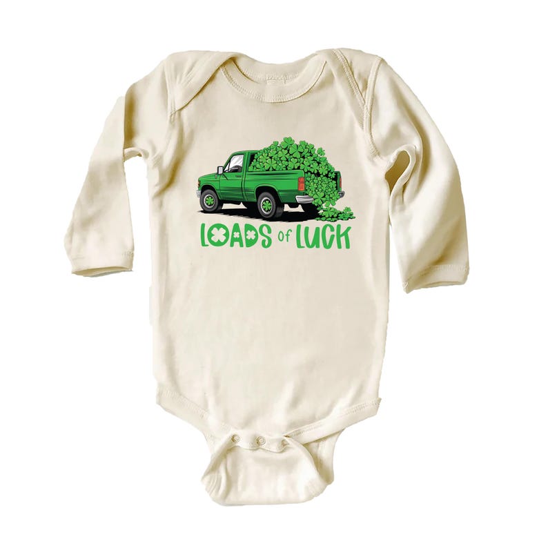 Loads of Luck Baby Sweatshirt, Irish Holiday Gift