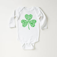 Irish Shamrock St Patrick's Day Baby Sweatshirt, Irish Pride St Patrick's Day Outfit