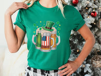 Irish Beer Short Sleeve T-Shirt, St. Patrick's Day Gift