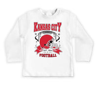 Kansas City Football Baby Sweatshirt, Classic Sunday Football Apparel