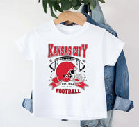 Kansas City Football Baby Sweatshirt, Classic Sunday Football Apparel