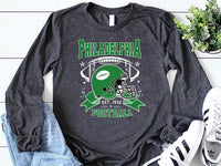 Philadelphia Football Vintage Long Sleeve Shirt, Classic Football Shirt