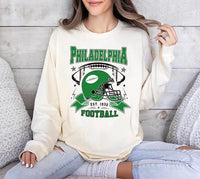 Philadelphia Football Vintage Sweatshirt, Classic Football Sweatshirt