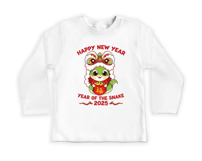 Happy New Year of The Snake Baby Sweatshirt