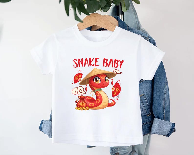 Happy New Year of The Snake Baby Shirt